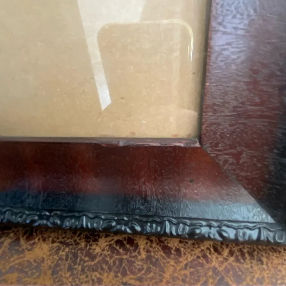 Ornate Picture Frames Traditional Antique Look Brown Black Photo Frame SET OF 2